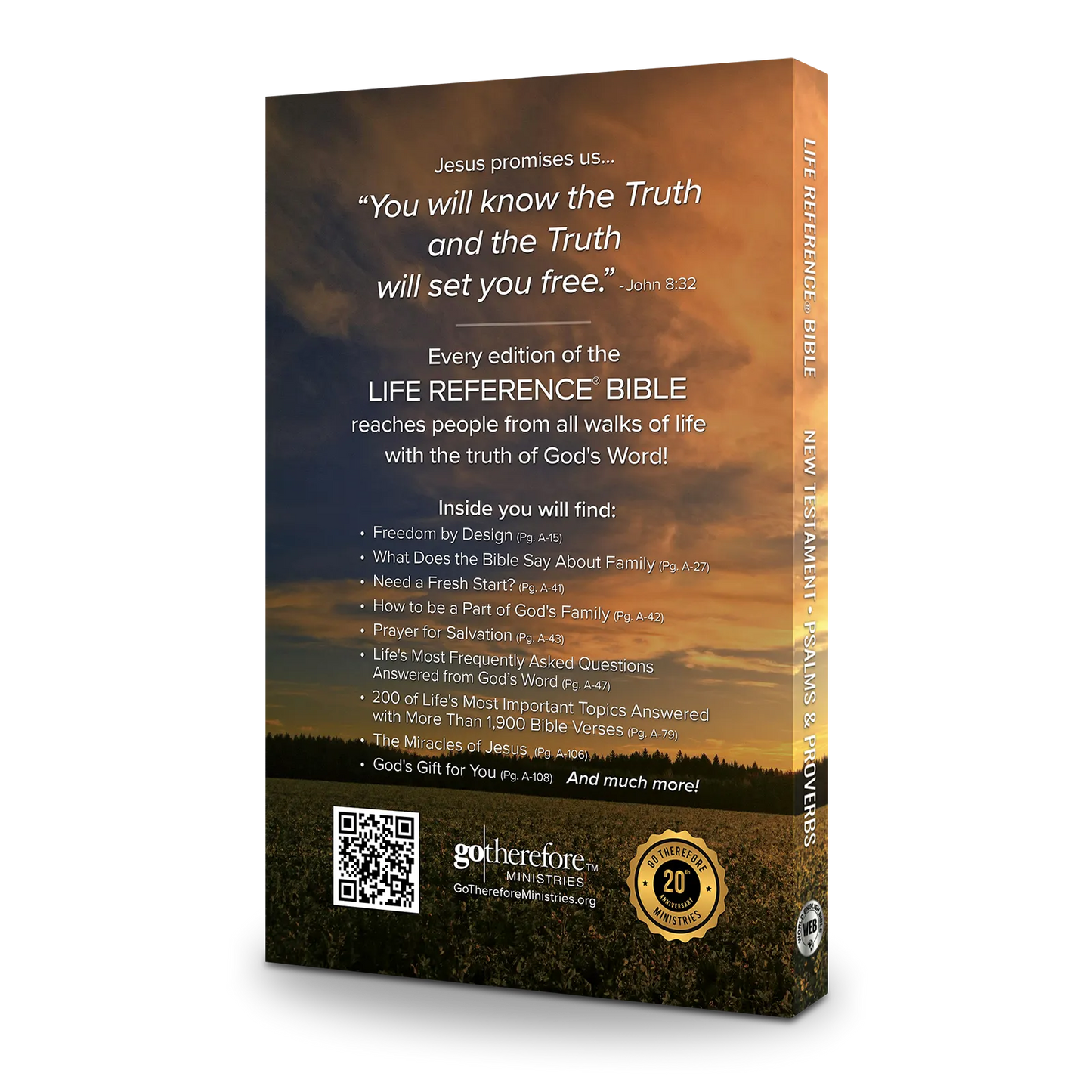 Life Reference Bible-Out of Stock- Ships in July 2026