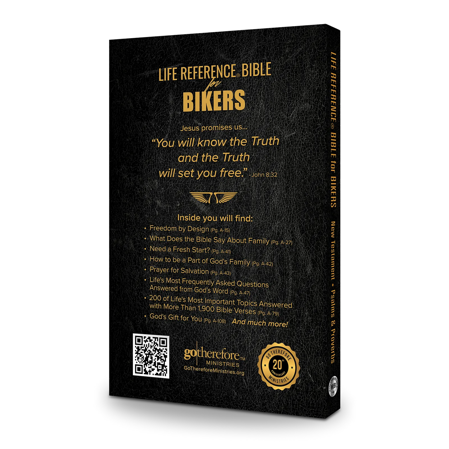 Biker's Life Reference Bible- Out of Stock- Ships in July 2026