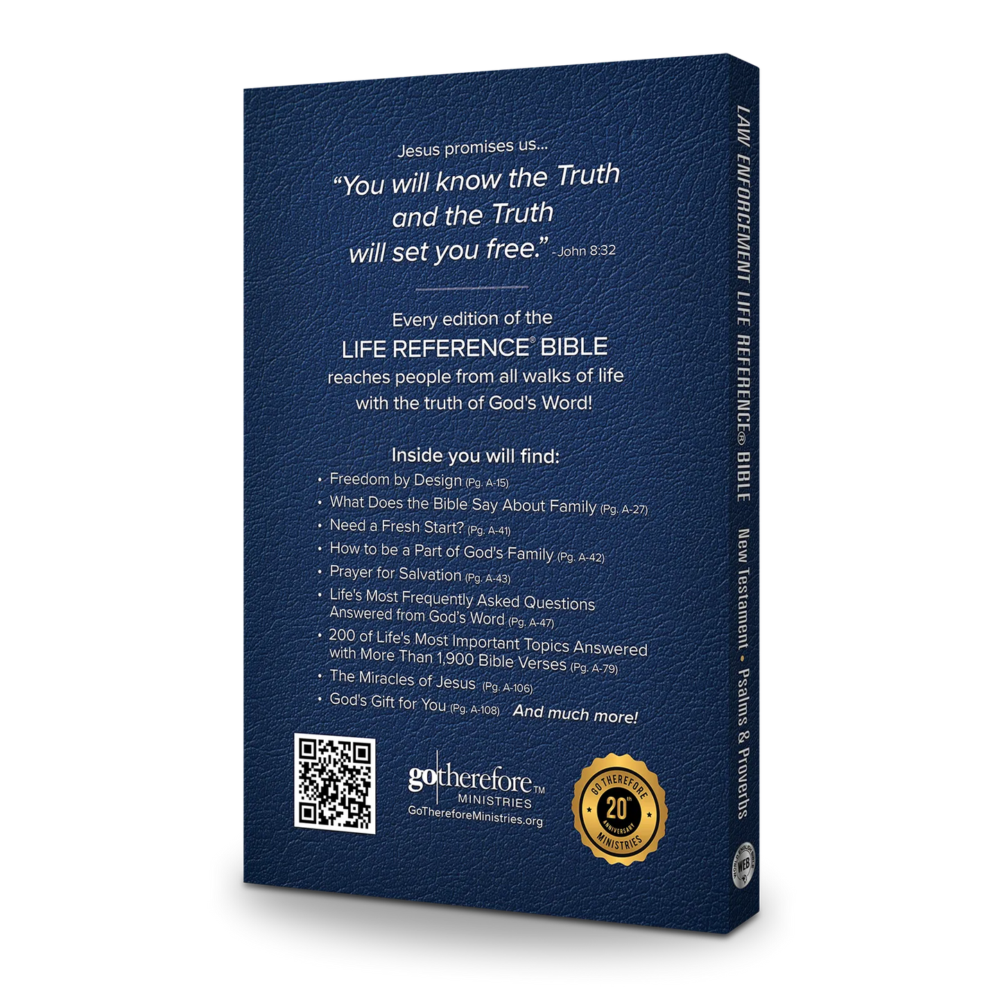 Law Enforcement Life Reference Bible